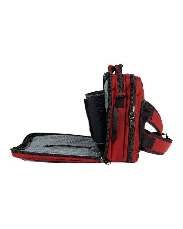 The Trinity in Mars Red with Northwest Sky interior.